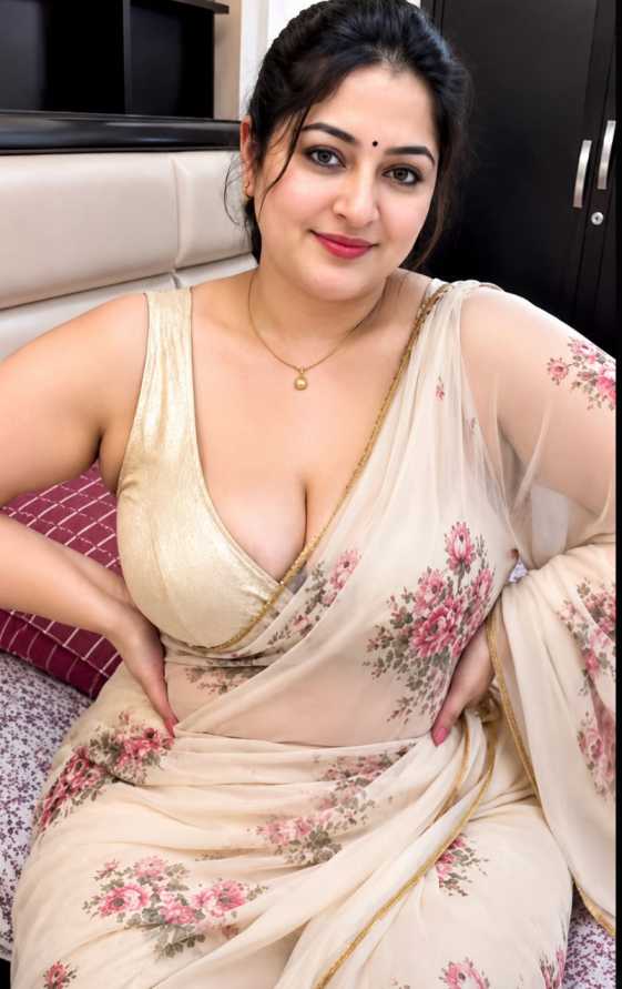45 saal ki gori desi maa Priya bilkul nangi bed par leti hui, freshly shaved smooth pink chut saaf dikhti hui, badi badi 34D choochiyan, moti gol 38 inch gaand, seductive look, Indian mom son erotic scene
